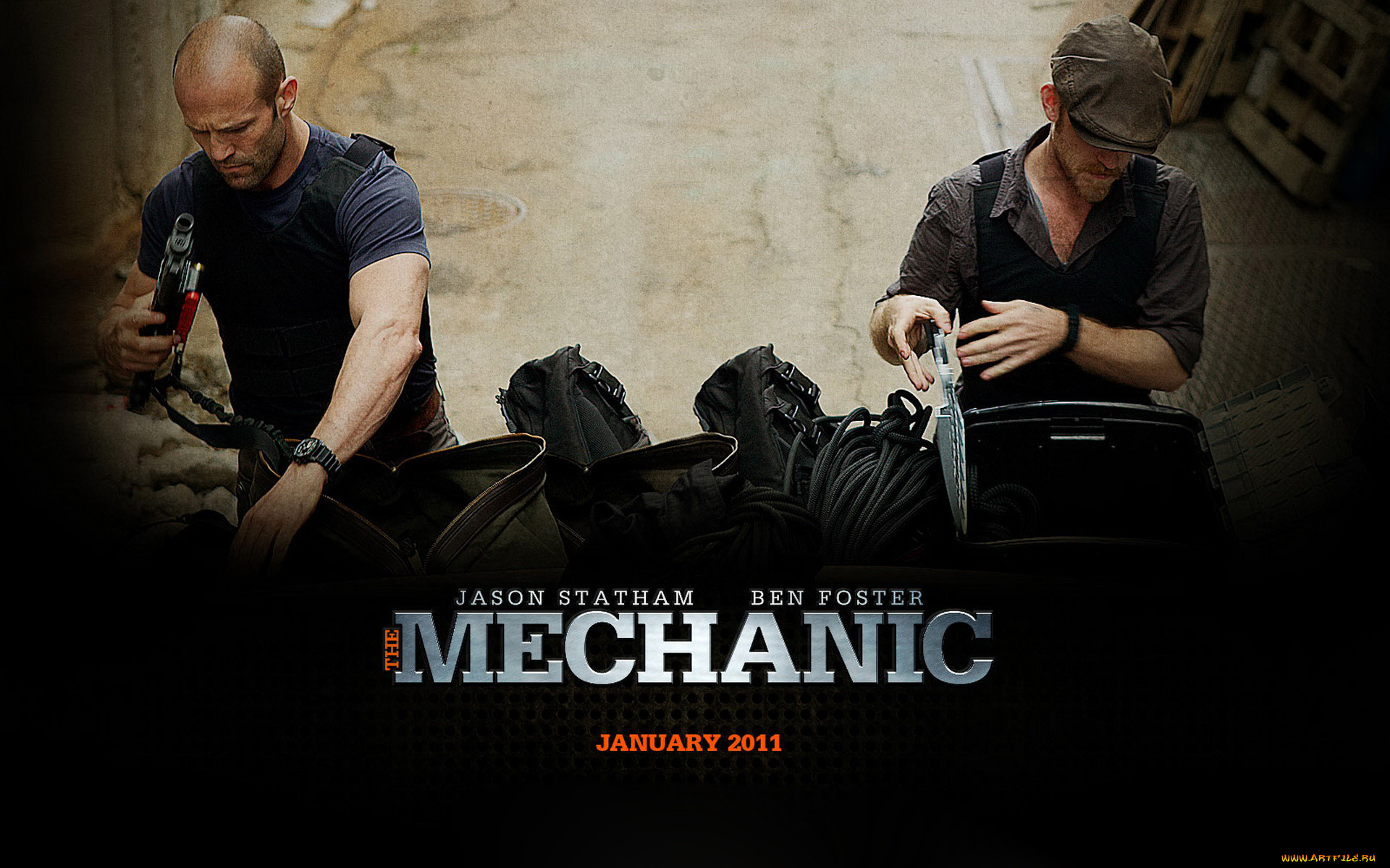 Обои The Mechanic Кино Фильмы The Mechanic, Обои Для Рабочего.